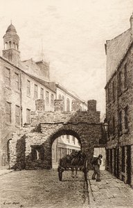 East Port vagy Cowgate Port alkotó: Richard Davidson Winter