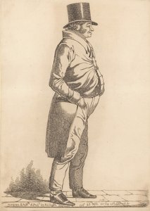 Ismeretlen úriember alkotó: Richard Dighton