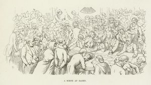 Jelenet Badenben alkotó: Richard Doyle