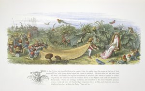 Ajándékokat kínáló herceg alkotó: Richard Doyle