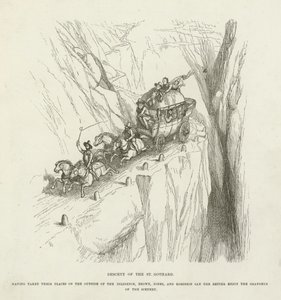 A Szent Gothard leereszkedése alkotó: Richard Doyle