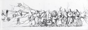 Francia látogatók a Nagy Kiállításon, 1851 alkotó: Richard Doyle