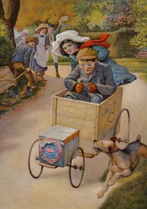 Illusztráció a "Motoring Book"-ból alkotó: Richard Doyle