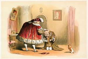 Henrik király és parlamenti képviselő alkotó: Richard Doyle