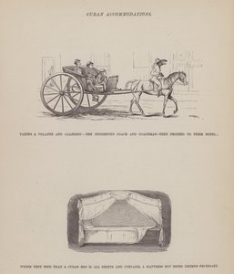 Oldal a Brown, Jones és Robinson urak amerikai körútjából (metszet) alkotó: Richard Doyle