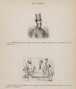 Oldal a Brown, Jones és Robinson urak amerikai körútjából (metszet) alkotó: Richard Doyle