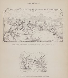 Oldal a Brown, Jones és Robinson urak amerikai körútjából (metszet) alkotó: Richard Doyle