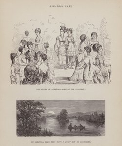 Oldal a Brown, Jones és Robinson urak amerikai körútjából (metszet) alkotó: Richard Doyle