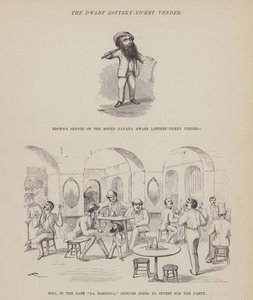 Oldal a Brown, Jones és Robinson urak amerikai körútjából (metszet) alkotó: Richard Doyle