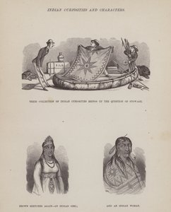 Oldal a Brown, Jones és Robinson urak amerikai körútjából (metszet) alkotó: Richard Doyle