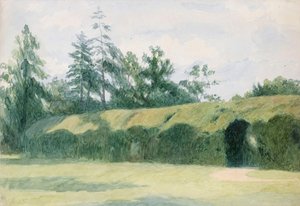 A Headfort House tiszafa parterre-je, Meath megye alkotó: Richard Doyle