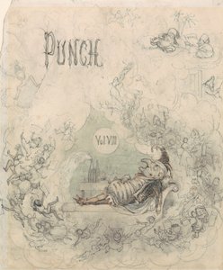 Címlap: Punch, vol. VIII alkotó: Richard Doyle