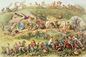 Az elf király diadalmenete alkotó: Richard Doyle