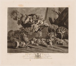 Egy gyümölcsdarab alkotó: Richard Earlom