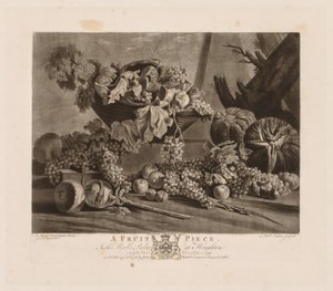 Egy gyümölcsdarab, 1776. alkotó: Richard Earlom