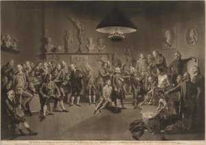 A Királyi Művészeti Akadémia alkotó: Richard Earlom, after Johann Zoffany