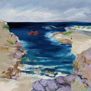 Kayaker, Monterey Bay, 2019 alkotó: Richard Fox