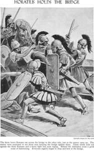 Horatius tartja a hidat, 1940-es évek