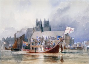 „A főpolgármester érkezése Westminsterbe”, 1841