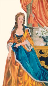 Queen Anne (színes litográfia) alkotó: Richard Hook