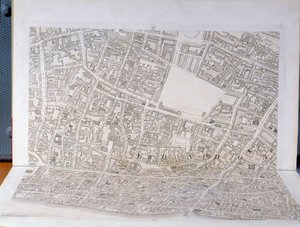 London City terve, közzétéve 1813-ban (lásd: 247354-247356) alkotó: Richard Horwood