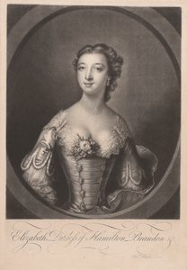 Erzsébet Hamilton Brandon hercegnője alkotó: Richard Houston