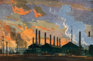 British Industries, acél (színes litho)