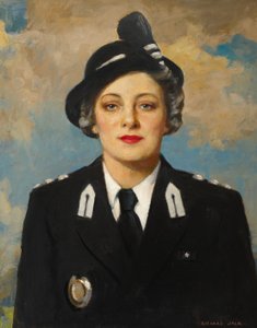 Muriel Elsie Gamage, 1950 körül (olaj, vászon)