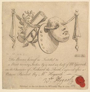Maszk és paletta, 1781.