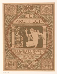 Borítóterv ehhez: De Architect, 1911