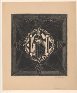 Borítóterv ehhez: Wendingen, 1918