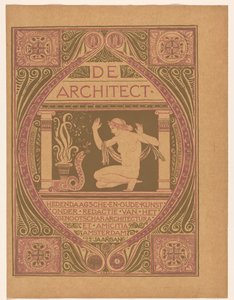 Borítóterv ehhez: De Architect, 1911 alkotó: Richard Nicolaüs Roland Holst