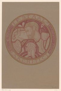 Bélyegterv: J.F. Acél alkotó: Richard Nicolaüs Roland Holst