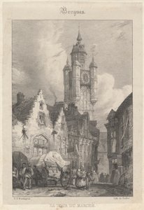 Bergues – A piactorony alkotó: Richard Parkes Bonington