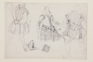 Jelmeztanulmányok alkotó: Richard Parkes Bonington