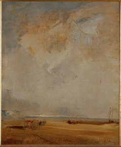 Tengerpart Normandiában alkotó: Richard Parkes Bonington