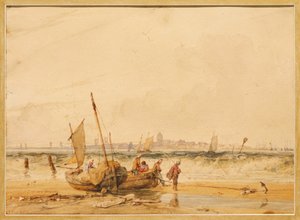 Le Crotoy alkotó: Richard Parkes Bonington