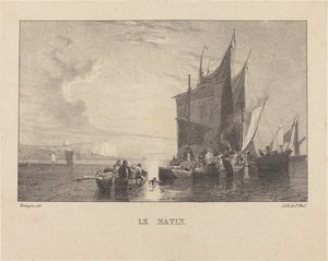 Reggel alkotó: Richard Parkes Bonington