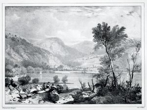 Lochkillin, 1826. alkotó: Richard Parkes Bonington
