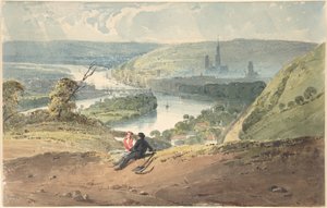 Rouen, kilátás a Bon-Secours-ból