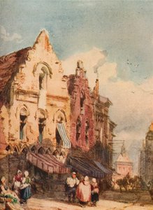 Utcai jelenet, c1826, 1923 alkotó: Richard Parkes Bonington