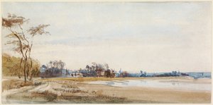 A sós mocsarak Trouville közelében alkotó: Richard Parkes Bonington