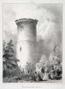 Festői és romantikus utazások az ókori Franciaországban, Normandiában: Túra a vernoni archívumban alkotó: Richard Parkes Bonington