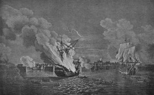 Kivágási ügy Louisbourgban, c1760