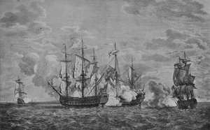 A Buckingham és a Florissant, c1760