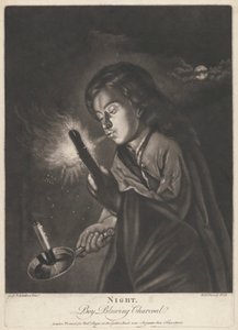 Éjszaka – Faszenet fújó fiú alkotó: Richard Purcell