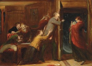 Vázlat a "The Outcast"-hoz, 1851