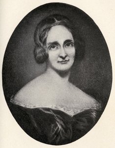 Mary Wollstonecraft Shelley (1797-1851) illusztrációja a "Little Journeys to the Homes of Famous Women"-ből, 1897-ben megjelent