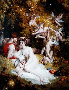 Vertumnus és Pomona, 1807 körül (olaj, tábla)