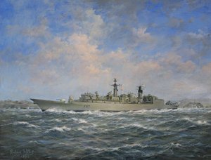 H.M.S. Chatham Type 22 (Batch 3) fregatt, 1996